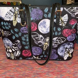Death head moth tote from spirit nest